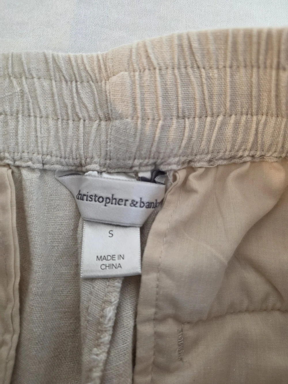 Christopher & Banks Women's Linen Blend Pants